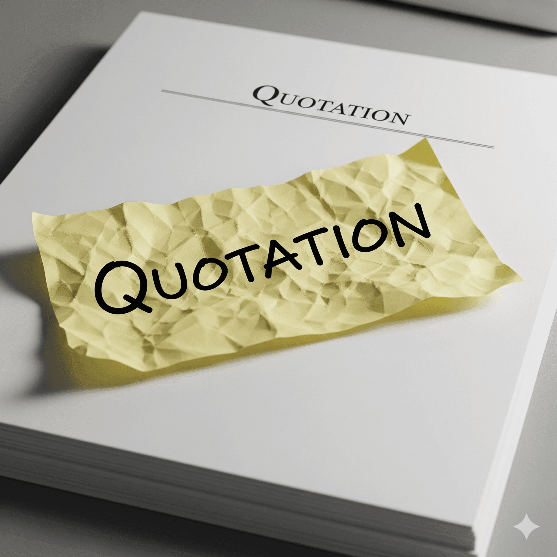 Receive Your Quote